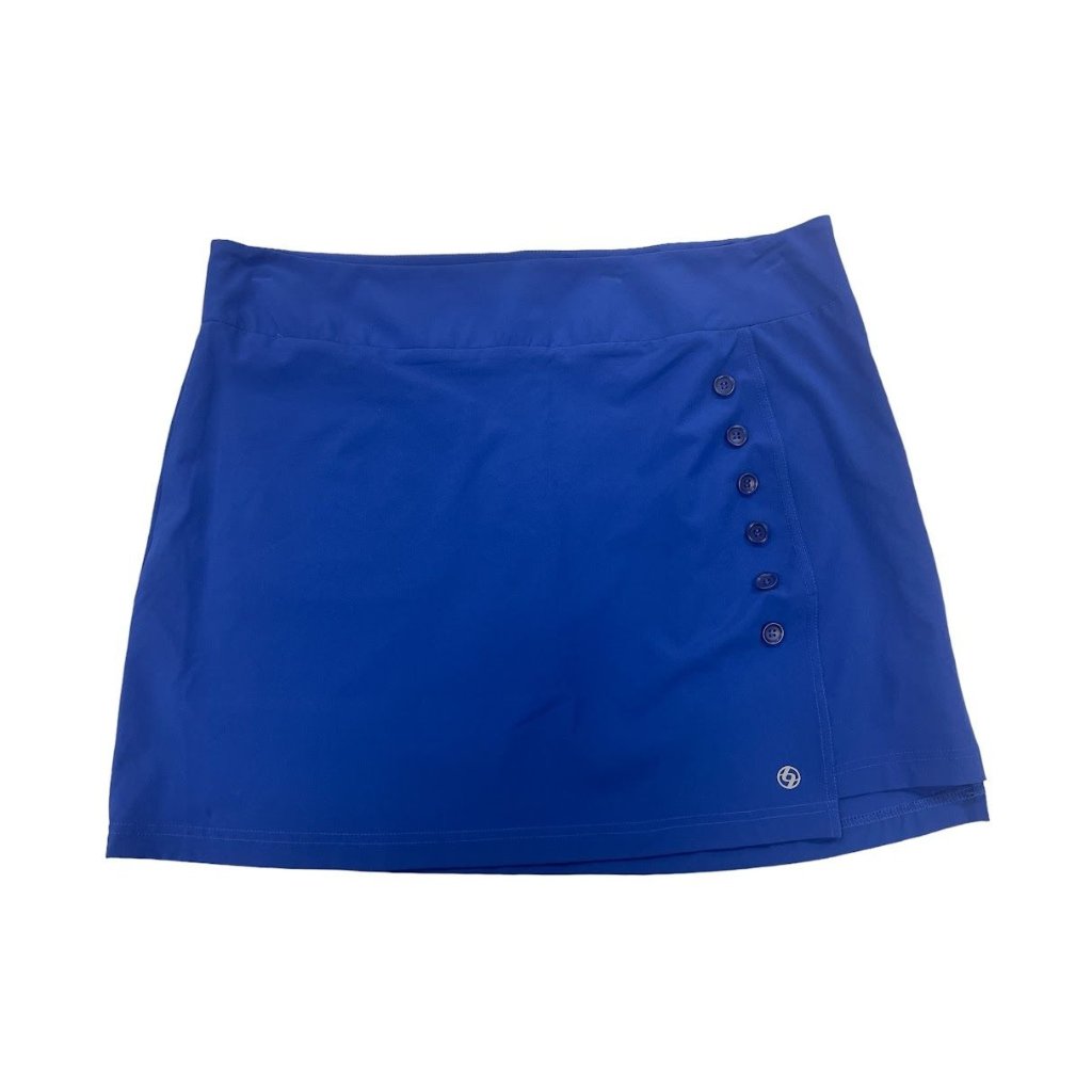 New Lija Womens Golf/Tennis Skirt Athleisure Breathable Material Size 8 Blue